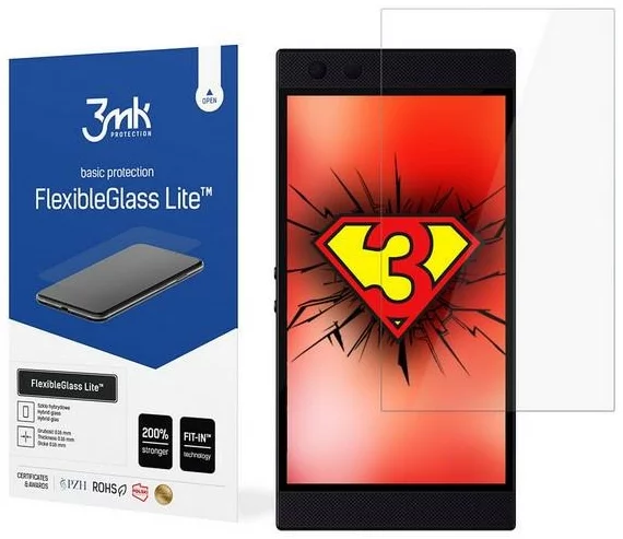 Ochranné sklo 3MK FlexibleGlass Lite Razer Phone 2 Hybrid Glass Lite 