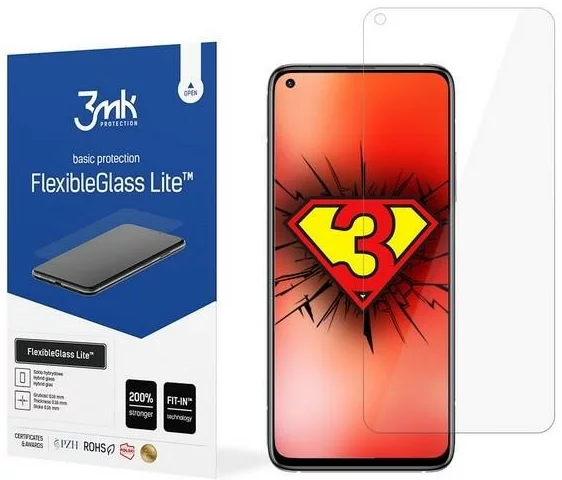 Ochranné sklo 3MK FlexibleGlass Lite Xiaomi Mi 10T 5G /Mi 10T Pro 5G Hybrid Glass Lite (5903108318198)