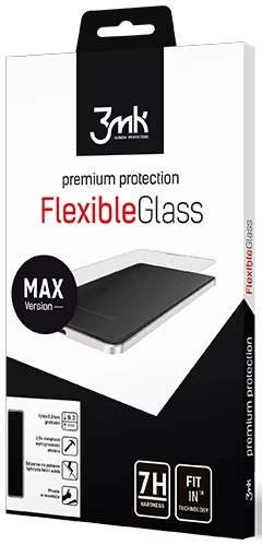 Ochranné sklo 3MK LG Q70 Black - 3mk FlexibleGlass Max