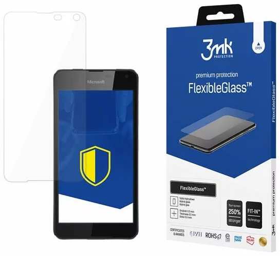 Ochranné sklo 3MK FlexibleGlass Microsoft Lumia 650 Hybrid Glass