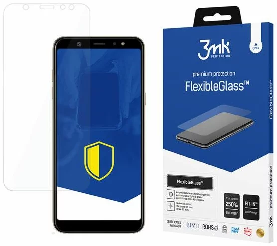 Ochranné sklo 3MK FlexibleGlass Samsung A605 A6 Plus 2018 Hybrid Glass