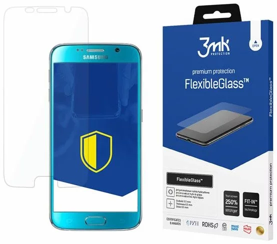 Ochranné sklo 3MK FlexibleGlass Samsung G920 S6 Hybrid Glass