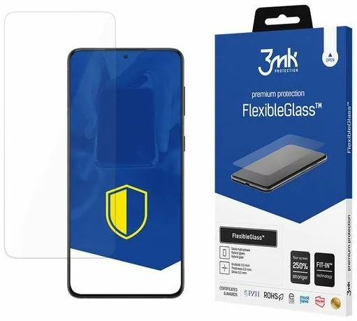Ochranné sklo 3MK FlexibleGlass Samsung G991 S21 Hybrid Glass (5903108343619)