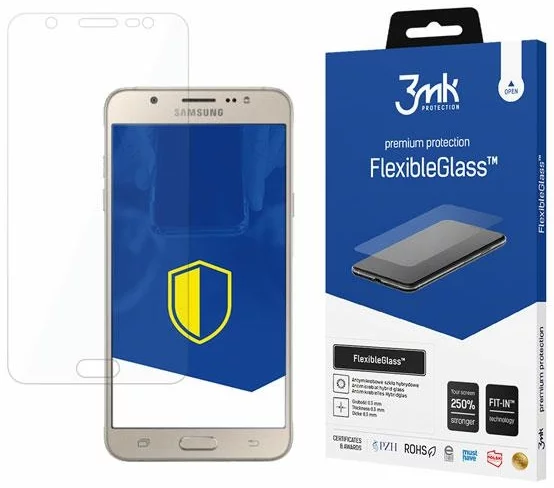 Ochranné sklo 3MK FlexibleGlass Samsung J7 J710 J7 2016 Hybrid Glass