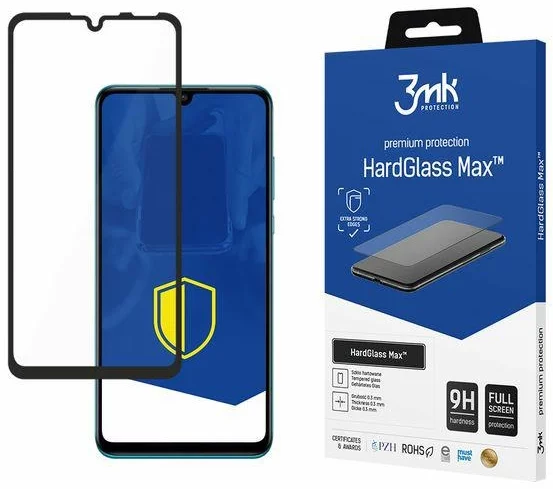 Ochranné sklo 3MK Huawei P30 Lite Black - 3mk HardGlass Max
