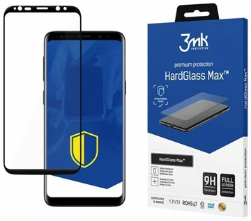 3MK Samsung Galaxy S9 Plus Black - 3mk HardGlass Max