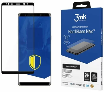3MK Samsung Galaxy Note 8 Black - 3mk HardGlass Max