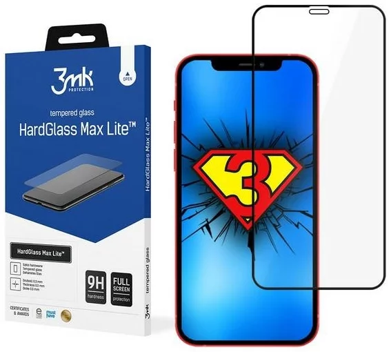 Ochranné sklo 3MK HG Max Lite iPhone 12 Mini 5,4\