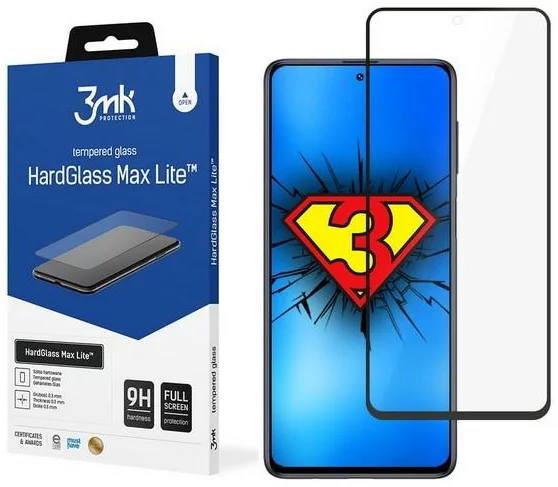 Ochranné sklo 3MK HG Max Lite Samsung M515 M51 black 