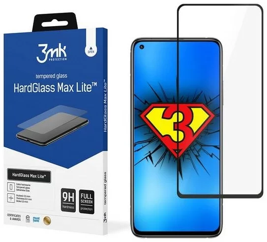 Ochranné sklo 3MK HG Max Lite Xiaomi Mi 10T/Mi 10T Pro/Mi 10T Lite black 