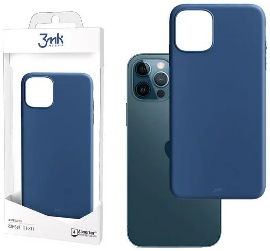 E-shop Kryt 3MK Matt Case iPhone 12/12 Pro 6,1" blueberry