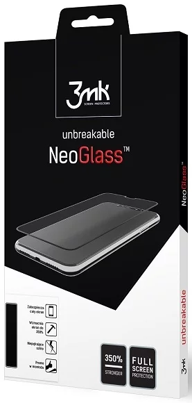 Ochranné sklo 3MK Apple iPhone 11 Black - 3mk NeoGlass