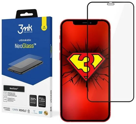 Ochranné sklo 3MK Apple iPhone 12 Max/12 Pro Bl - 3mk NeoGlass
