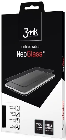 Ochranné sklo 3MK Apple iPhone Xs Max Black - 3mk NeoGlass