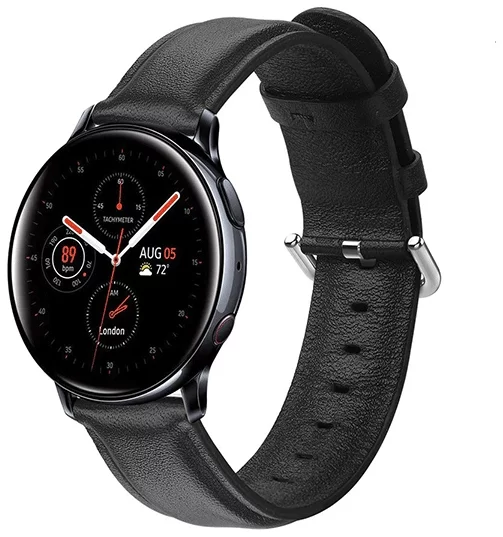 Uhrenarmband Beline strap Watch 22mm Elegance black 