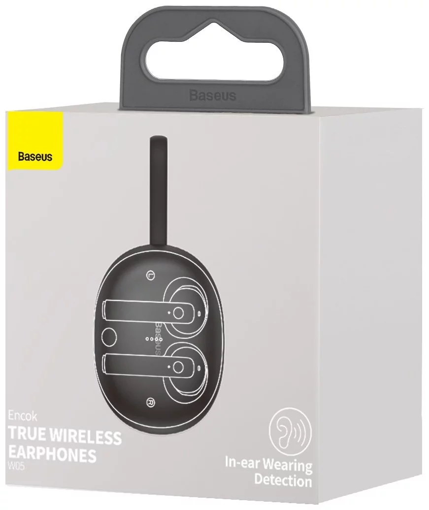 Headphones Baseus Encok True Wireless Earphones W05 (black