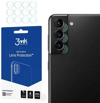 3MK Lens Protect Samsung G991 S21 Camera lens protection 4 pcs (5903108348997)