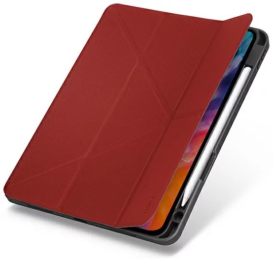 Levně Kryt UNIQ case Transforma Rigor iPad Air 10,9 (2020) coral red Atnimicrobial (UNIQ-NPDA10.9(2020)-TRIGRED)