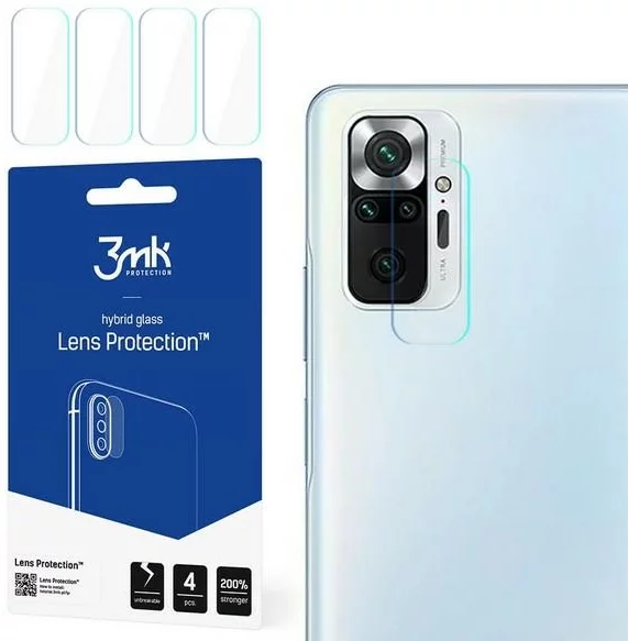Ochranné sklo 3MK Lens Protect Xiaomi Redmi Note 10 Pro Camera lens protection 4 pcs (5903108360432)