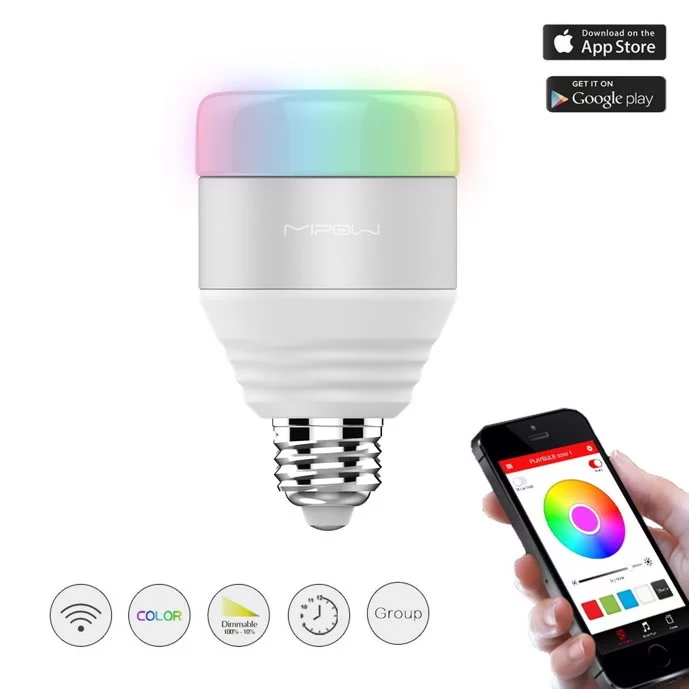 Licht MiPow Playbulb™ Smart LED Bluetooth bulb, White