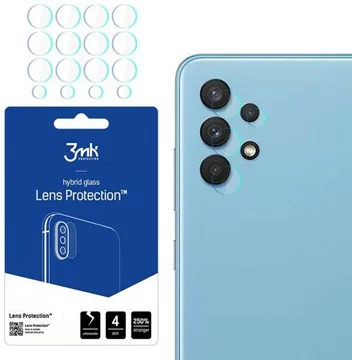 3MK Lens Protect Samsung A325 A32 4G aparat de fotografiat lentile de protecție 4 buc (5903108375023)