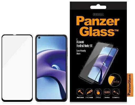 Levně Ochranné sklo PanzerGlass E2E Regular Xiaomi Redmi Note 9T Case Friendly (8038)