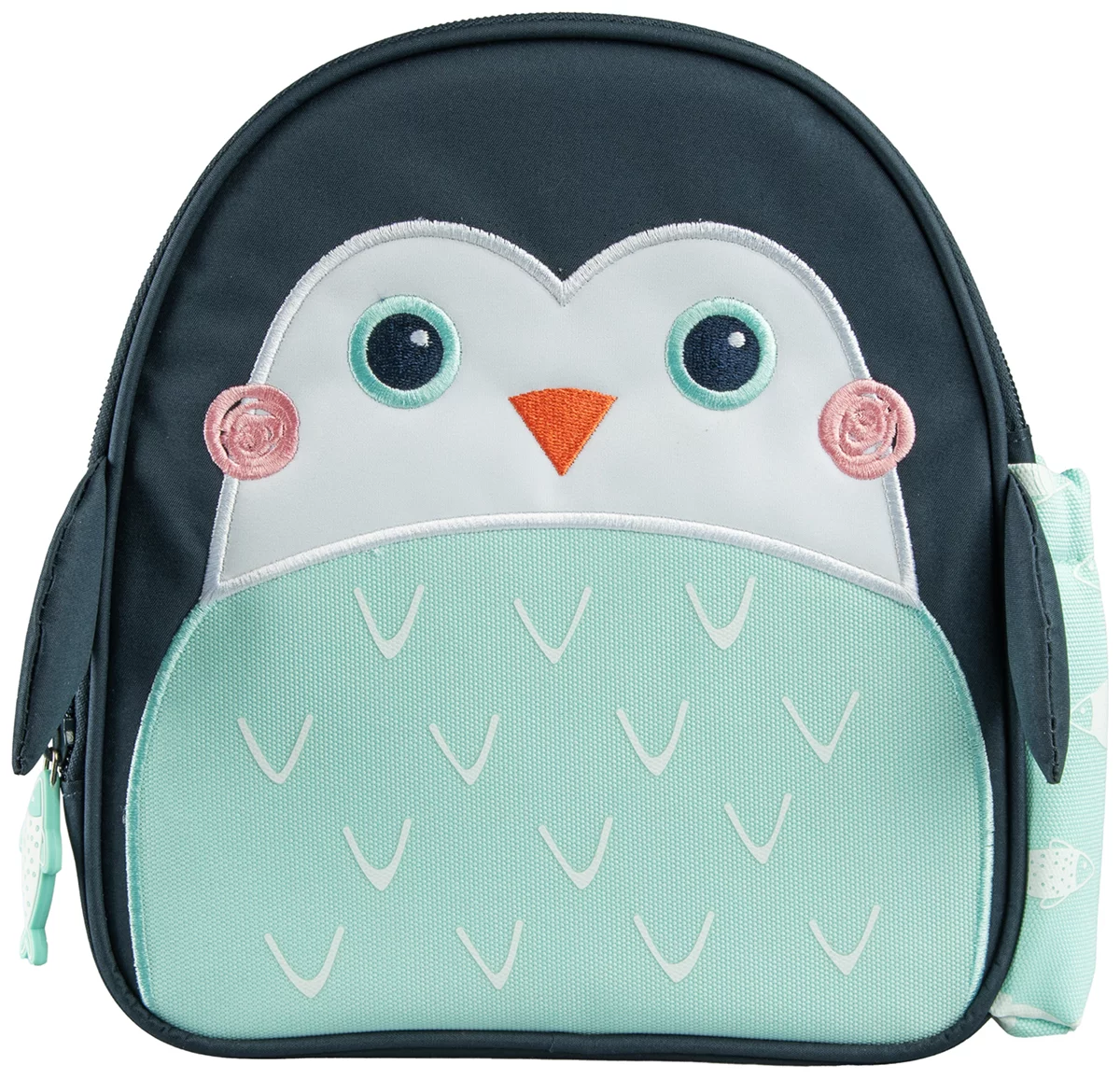 Planet Buddies Penguin Backpack lunch bag black/blue (44591)