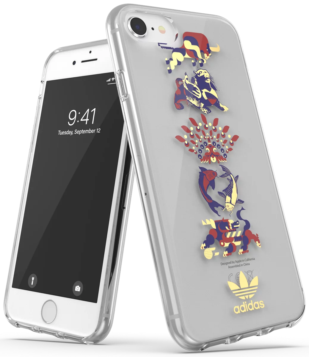E-shop Kryt adidas OR Clear Case CNY SS21 for IPhone 6/6s/7/8/SE 2G colourful (44836)