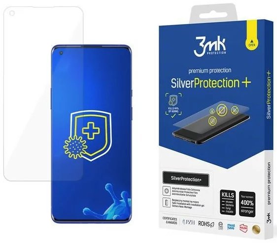 Ochranná fólia 3MK Silver Protect+ OnePlus 9 Wet-mounted Antimicrobial film