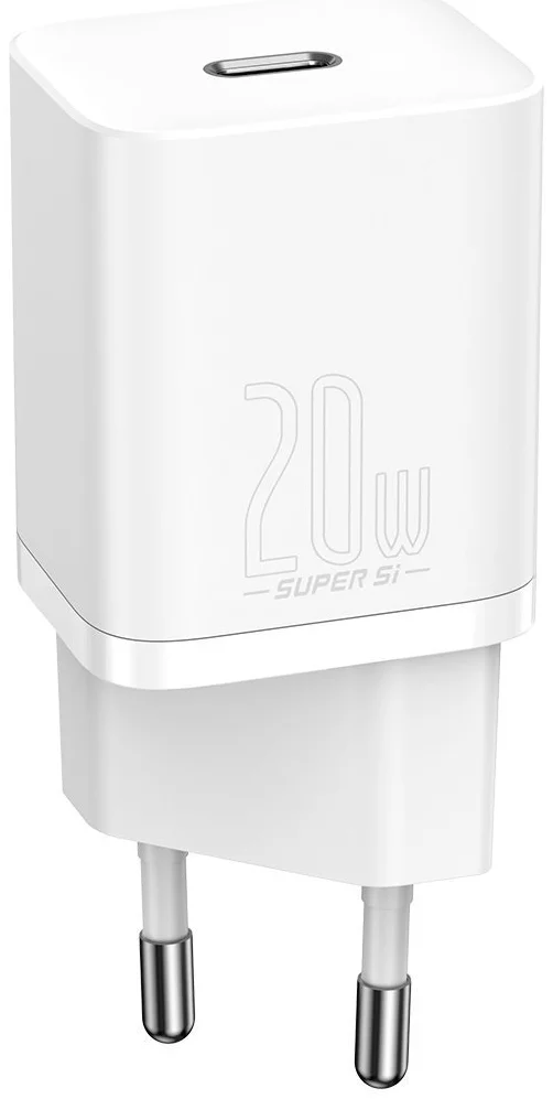Nabíječka Baseus Super Si Quick Charger 1C 20W (white) (6953156230002)