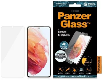 PanzerGlass E2E Microfracture Samsung S21 G991 Case Friendly Finger Print AntiBacterial black (PRO7269)