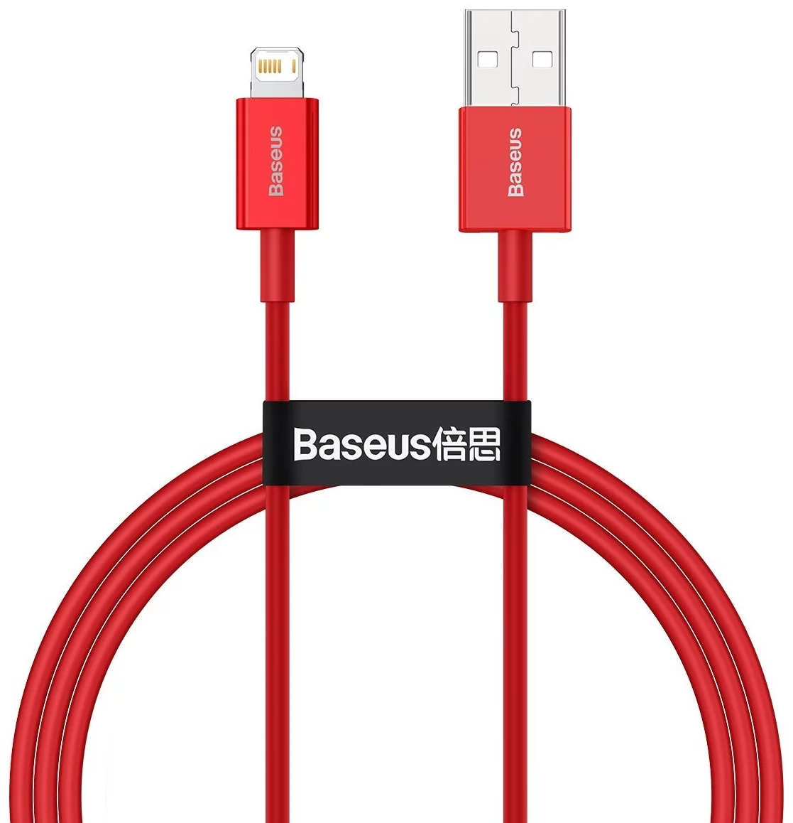 Kábel Baseus Superior Series Cable USB to iP 2.4A 1m (red)