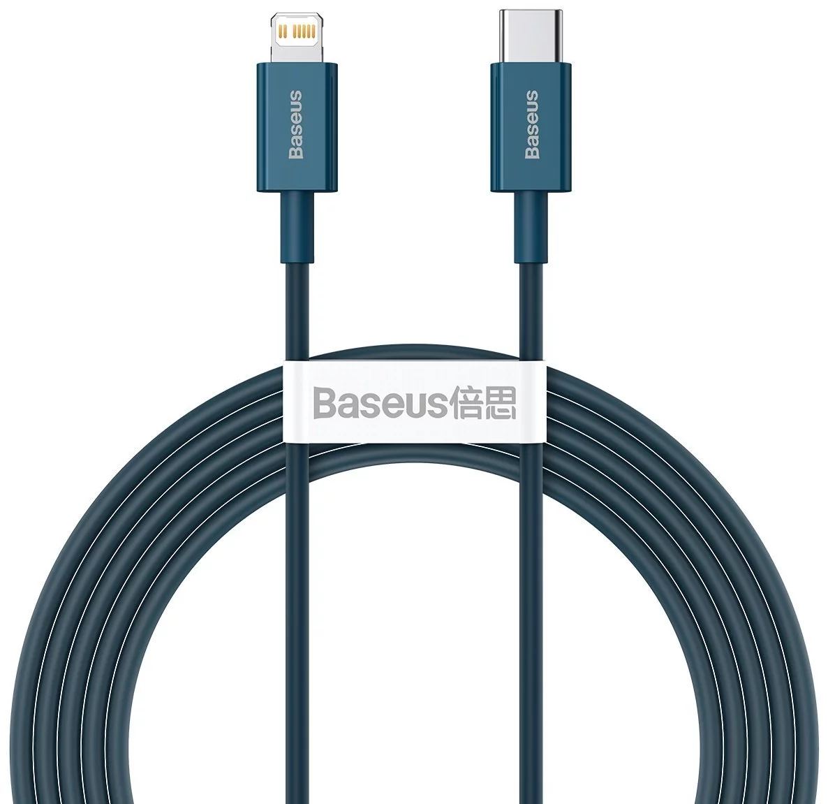 Kábel Baseus Superior Series Cable USB-C to iP, 20W, PD, 2m (blue)