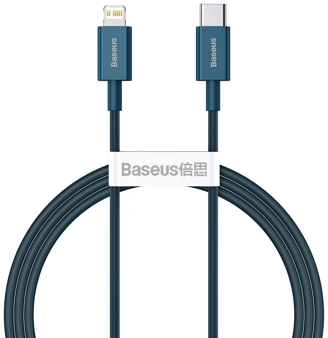 Kábel Baseus Superior Series Cable USB-C to iP, 20W, PD, 1m (blue)
