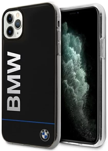 Huse Carcasă BMW BMHCN65PCUBBK iPhone 11 Pro Max 11 6,5" carcasă neagră Siglă imprimată semnătură (BMHCN65PCUBBK)