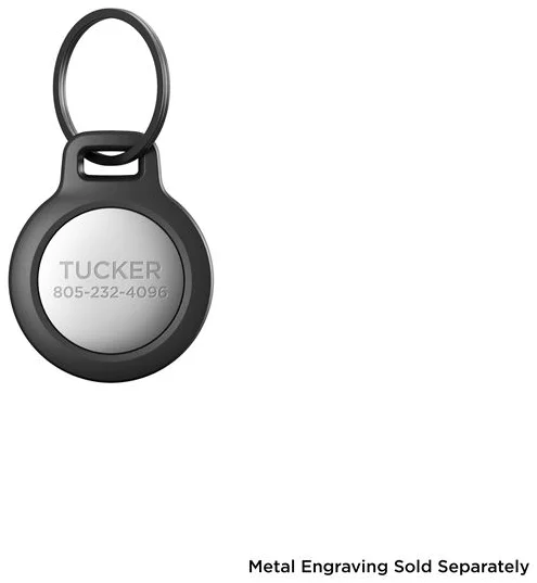 Hülle Nomad Rugged Keychain, black - Apple AirTag (NM01031185)