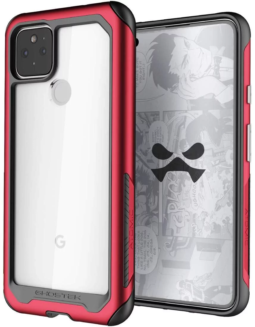 Case GHOSTEK ATOMIC Slim Case Pixel 4a 5G, red