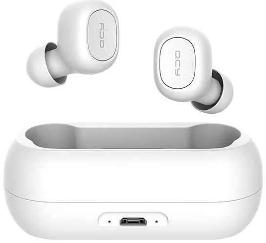 Levně Sluchátka QCY T1C TWS Wireless Earphones Bluetooth V5.0 (white)