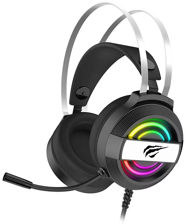 Slúchadlá Havit Gaming headphones GAMENOTE H2026d RGB USB+3.5mm