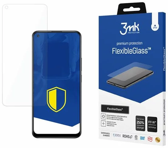 Ochranné sklo 3MK FlexibleGlass Realme 8 5G Hybrid Glass (5903108388009)