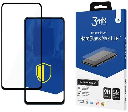 Ochranné sklo 3MK HardGlass Max Lite Xiaomi Mi 11i 5G black 