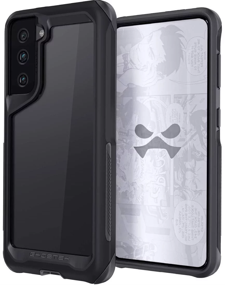 E-shop Kryt Ghostek Atomic Slim 4 Black Aluminum Case for Samsung Galaxy S21