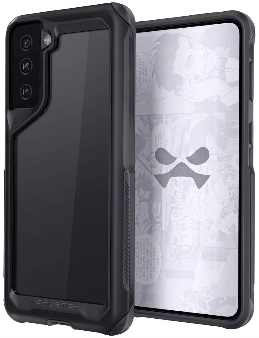 E-shop Kryt Ghostek Atomic Slim 4 Black Aluminum Case for Samsung Galaxy S21 Plus