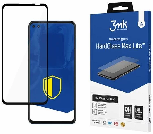 Ochranné sklo 3MK HG Max Lite Motorola Moto G100 5G black 