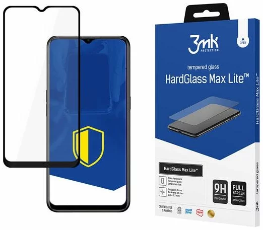 Ochranné sklo 3MK HG Max Lite Oppo A31 2020 black 