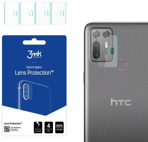 Ochranné sklo 3MK Lens Protect HTC Desire 20+ Camera lens protection 4 pcs