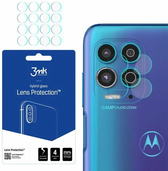 Ochranné sklo 3MK Lens Protect Motorola Moto G100 5G Camera lens protection 4 pcs