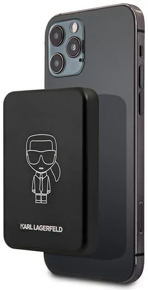 E-shop Bezdrôtová nabíjačka Karl Lagerfeld Powerbank KLPBMSOIBK 3000mAh MagSafe (KLPBMSOIBK)