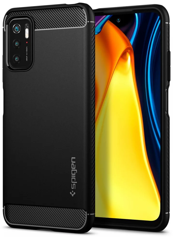 Case SPIGEN RUGGED ARMOR XIAOMI POCO M3 PRO 5G REDMI NOTE 10 5G