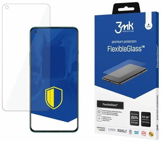 Ochranné sklo 3MK FlexibleGlass OnePlus 8T 5G Hybrid Glass (5903108409612)